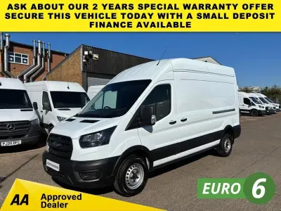 Used Ford Transit 130 HP (95 kW) 2023 White Van