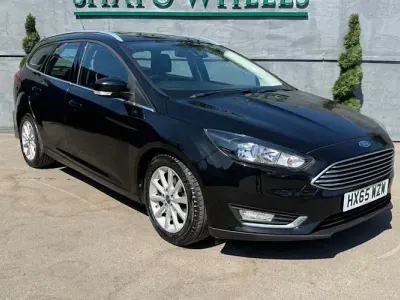 Used Ford Focus Titanium 125 HP (91 kW) 2015 Black Estate