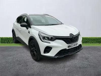 Used Renault Captur Rive Gauche 91 HP (66 kW) 2023 White/black SUV