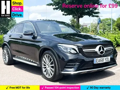 Used Mercedes GLC250 AMG Line Premium Plus 2018 Black SUV
