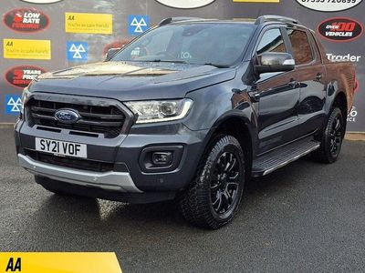 Grey Used 2021 Ford Ranger Wildtrack Pickup | £20,450 (Fair price)