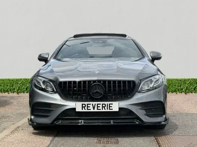 Used Mercedes E220 AMG line 194 HP (142 kW) 2017 Grey Coupe