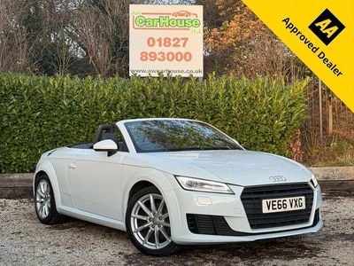 White Used 2016 Audi TT Sport Cabriolet | £14,499 (Super price)