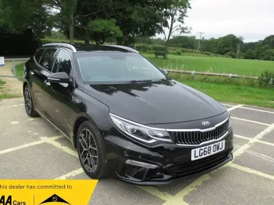 Used Kia Optima 136 HP (100 kW) 2018 Black Estate