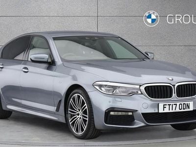 Used BMW 530 M Sport 265 HP (194 kW) 2017 Blue Sedan