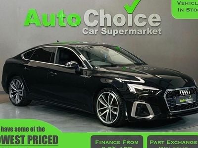 Used Audi A5 Sportback S-Line 163 HP (119 kW) 2020 Black Hatchback