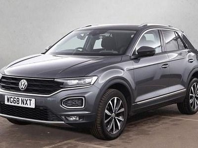 Used VW T-Roc SEL 115 HP (84 kW) 2018 Grey SUV