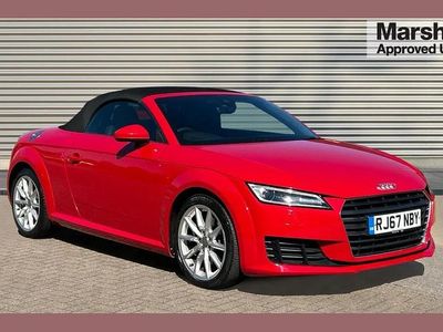 Used Audi TT Roadster Sport 230 HP (169 kW) 2017 Red Cabriolet