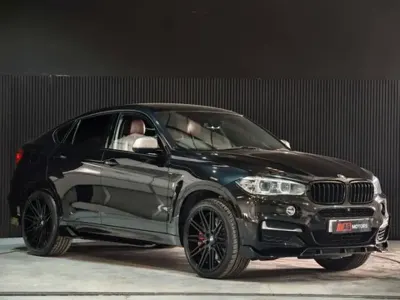Used BMW X6 M50 2018 Black SUV