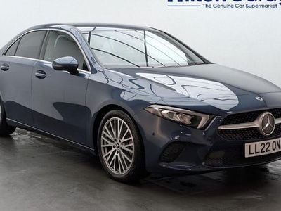 Blue Used 2022 Mercedes A200 Executive Sedan | £19,850 (Good price)