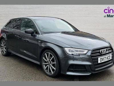 Used Audi A3 Black Edition 150 HP (110 kW) 2017 Grey Hatchback