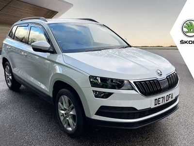 Used Skoda Karoq SE Technology 150 HP (110 kW) 2021 White SUV