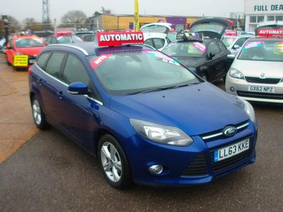 Blue Used 2013 Ford Focus Zetec Estate | £6,495 (A bit pricey)