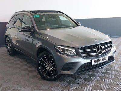 Used Mercedes GLC220 AMG line 170 HP (125 kW) 2018 Grey SUV