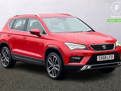 used Seat Ateca DIESEL ESTATE 1.6 TDI Xcellence Lux [EZ] 5dr DSG [19" Exclusive Machined Bi-Colour Alloys, Isofix, Rear View Camera, Full LED Headlights, Black Leather Sports s]