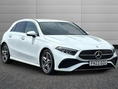 Used Mercedes A180 Executive 136 HP (100 kW) 2023 White Hatchback