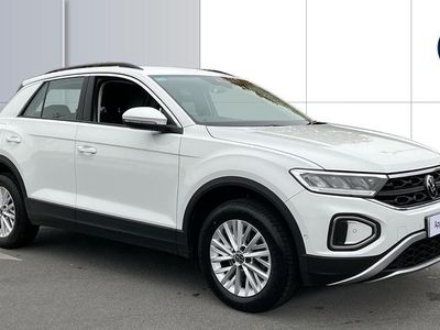 White Used 2022 VW T-Roc Life SUV | £18,603 (Good price)