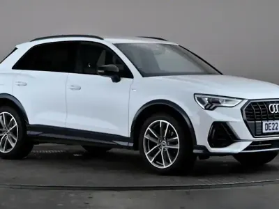 Used Audi Q3 Black Edition 150 HP (110 kW) 2022 White SUV