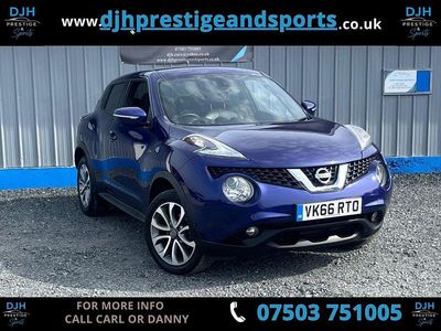 Used Nissan Juke Tekna 110 HP (80 kW) 2016 Blue SUV