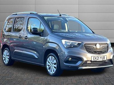 Used Vauxhall Combo Elite 130 HP (95 kW) 2021 Moonstone grey MPV
