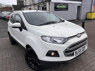 Used Ford Ecosport Zetec 125 HP (91 kW) 2015 White SUV