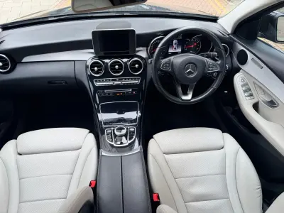 Used Mercedes C350e 2018 Black Sedan