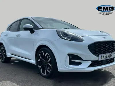 Begagnad Ford Puma ST-Line X 155 HK (114 kW) 2021 Vit SUV