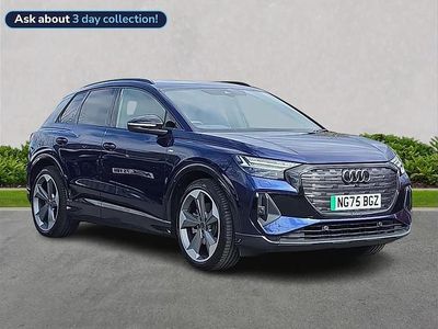 Used Audi Q4 e-tron Black Edition 210 kW (286 HP) 2025 Blue SUV