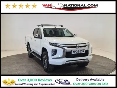 Used Mitsubishi L200 Warrior 150 HP (110 kW) 2020 White Pickup