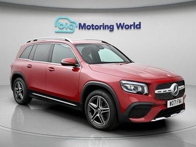 Used Mercedes GLB200 AMG line 163 HP (119 kW) 2021 Red SUV