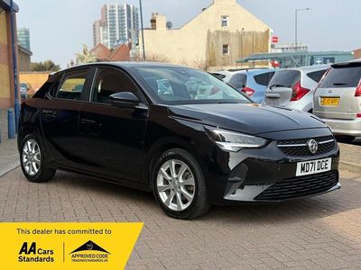 Used Vauxhall Corsa Edition 100 HP (73 kW) 2022 Black Hatchback