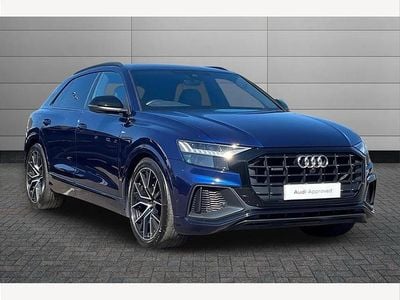 Used Audi Q8 Black Edition 334 HP (245 kW) 2022 Blue SUV