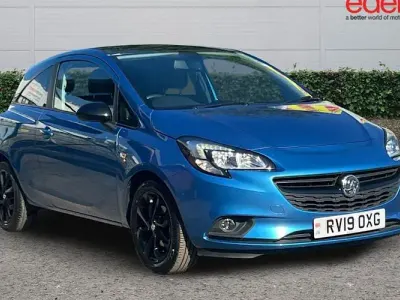 Used Vauxhall Corsa 75 HP (55 kW) 2019 Blue Hatchback
