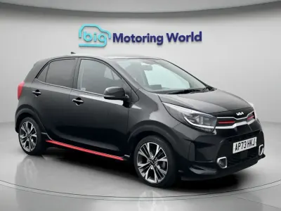 Used Kia Picanto GT-Line 67 HP (49 kW) 2023 Black Hatchback