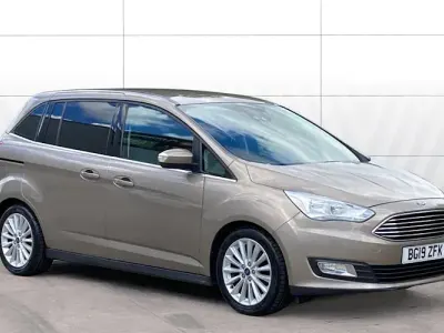Used Ford Grand C-Max Titanium 150 HP (110 kW) 2019 Silver MPV
