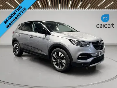 Used Vauxhall Grandland X Sport 130 HP (95 kW) 2019 Grey SUV