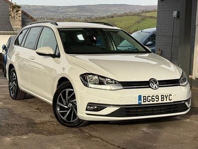 Used VW Golf VII Match 115 HP (84 kW) 2019 White Estate