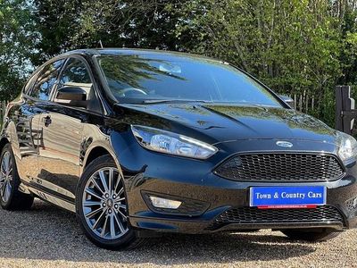 Used Ford Focus ST-Line 140 HP (102 kW) 2018 Black Hatchback