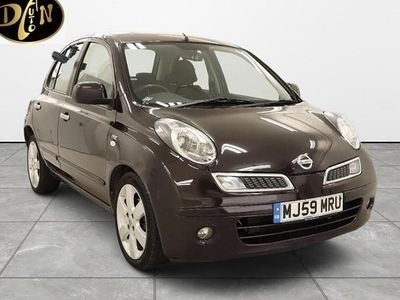 Begagnad Nissan Micra N-TEC 79 HK (58 kW) 2009 Svart Halvkombi