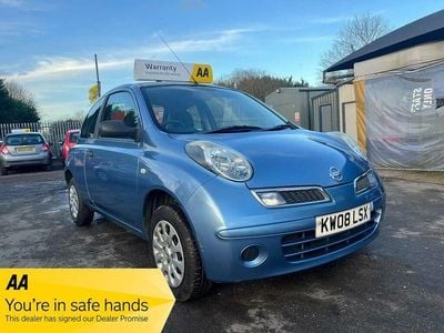 Blue Used 2008 Nissan Micra Visia Hatchback | £1,790 (Good price)