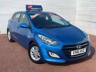 Used Hyundai i30 SE 110 HP (80 kW) 2016 Blue Hatchback