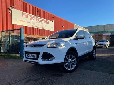 White Used 2016 Ford Kuga Titanium SUV | £5,750 (Good price)