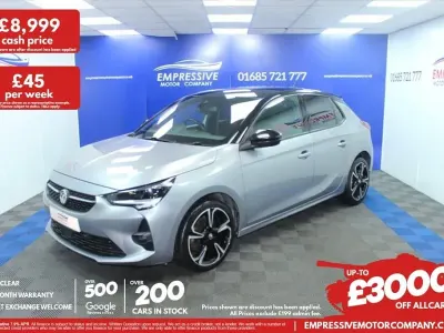 Second-hand Vauxhall Corsa SRi 100 CP (73 kW) 2021 Gri Hatchback