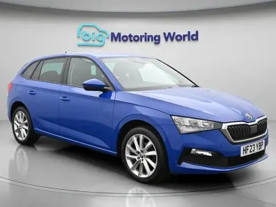 Gebraucht Skoda Scala SE L 110 PS (80 kW) 2023 Blau Kleinwagen