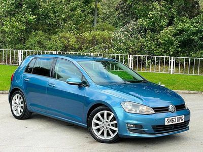 Used VW Golf VII GT 150 HP (110 kW) 2013 Blue Hatchback