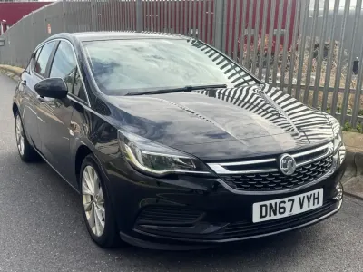 Second-hand Vauxhall Astra Design Edition 150 CP (110 kW) 2017 Negru Hatchback