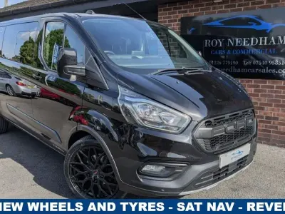 Used Ford Transit Custom S 170 HP (125 kW) 2022 Black Van