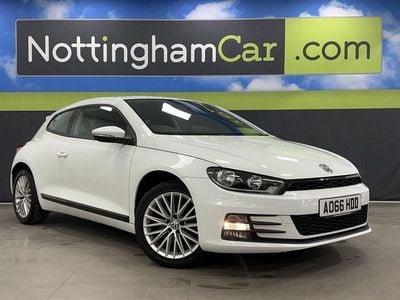 White Used 2016 VW Scirocco S Coupe | £10,995 (Fair price)
