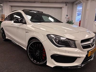 Used Mercedes CLA45 AMG 2016 White Estate