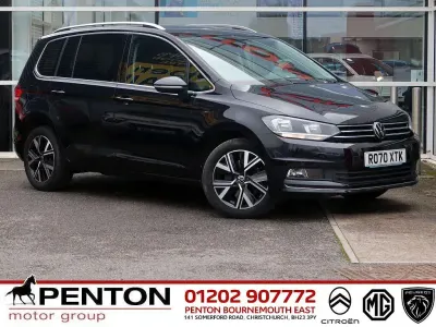 Used VW Touran R 150 HP (110 kW) 2020 Black MPV
